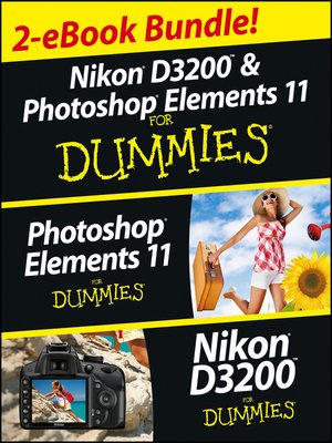 cover image of Nikon D3200 and Photoshop Elements For Dummies eBook Set